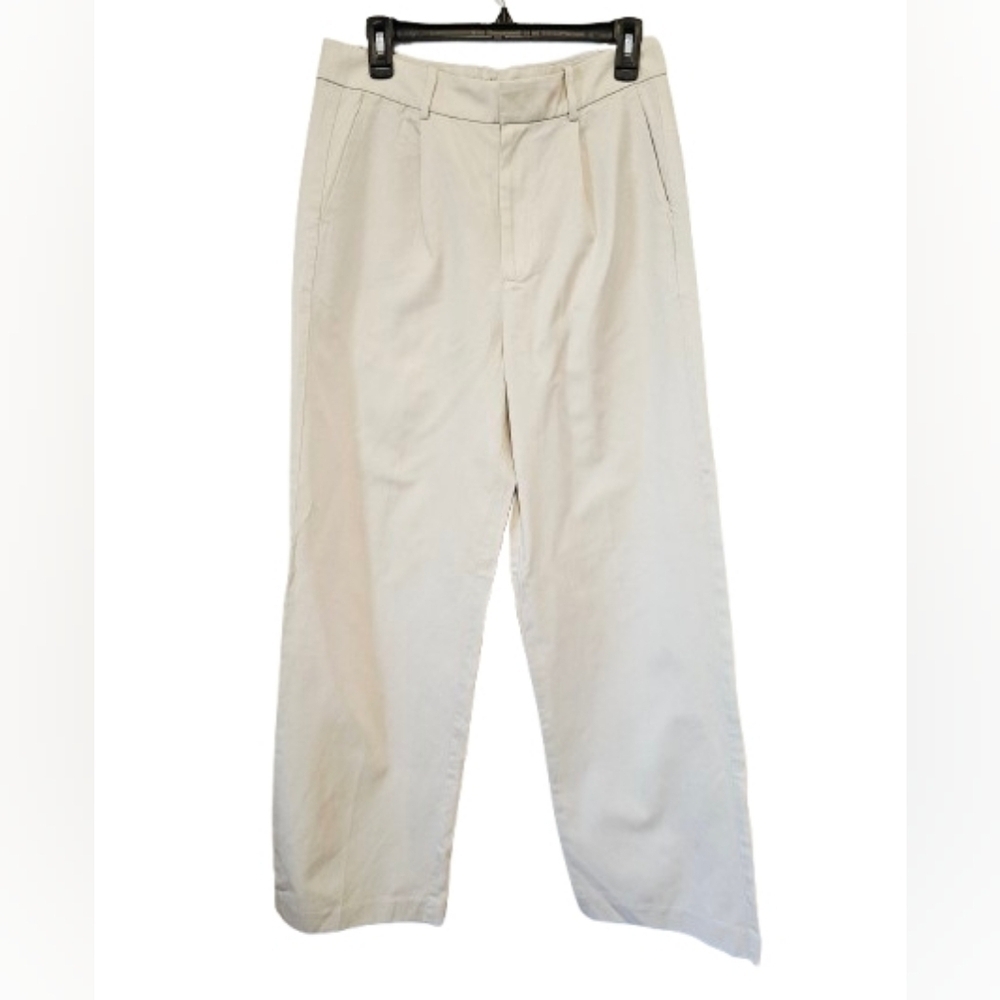 Madewell Tall Slouchy Straight Pants Women's Size 4 Tall NWT *Mark on back